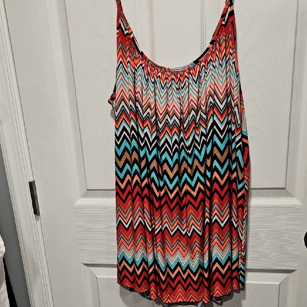 SWAK Multicolor Chevron Camisole